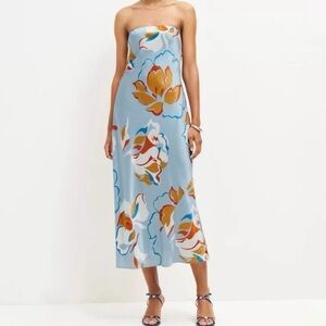 Reformation Silk Floral Slip Dress sz 6